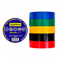 Ізоляційна стрічка Inteco 10 м. асорті