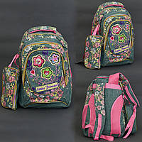 Шкільний рюкзак 7-18-555-466-1 зелений
