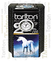 Чай черный листовой Тарлтон FBOP1 Mystic Unicorn Tarlton с типсами 200 г в жестяной банке с часами