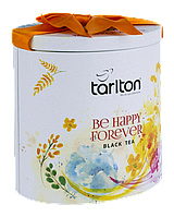 Чай черный крупнолистовой Тарлтон Be Happy Forever 100 г в жестяной банке