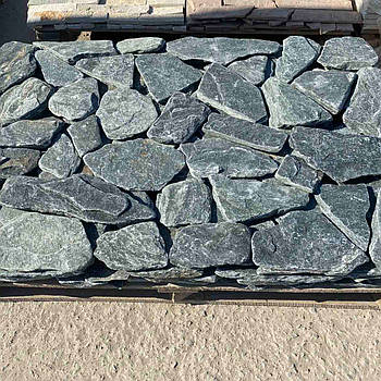 Болгарський сланець «Смарагд» катаний / камінь для облицювання