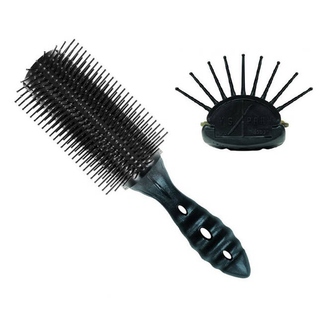 ✓ Щётка-браш Y.S.Park Dragon Air Vent Styler Black 9-ти рядка YS