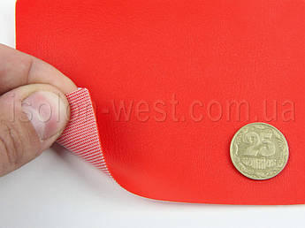 Шкірзам Skaden (яскраво-червоний 3104) для медичного призначення ширина 1.45 м (Польща)