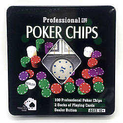 Набір для покера POKER CHIPS