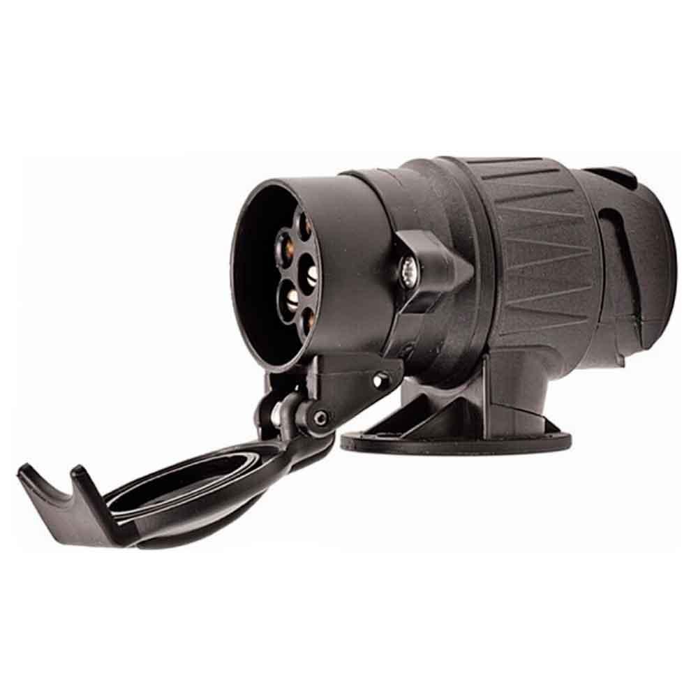 Перехідник-адаптер на причіп з 13 на 7 контактів HELLA 91 мм, фото 1