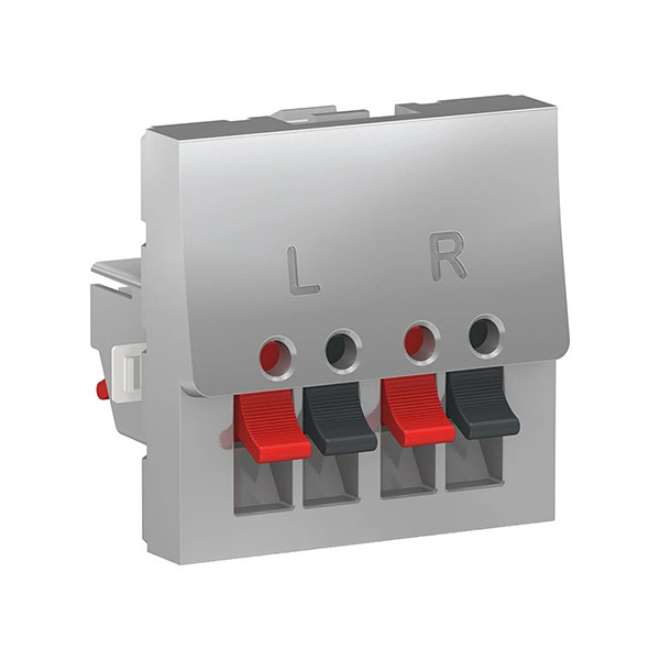 Розетка аудіо алюміній Unica New Schneider Electric NU348630