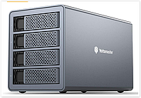 Корпус для внешнего жесткого диска Yottamaster 4 Bay RAID 2,5 "3,5" USB3.0 - SATA HDD SSD, поддержка 64 ТБ