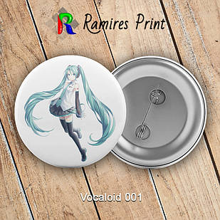 Значок 44 мм Аніме Vocaloid