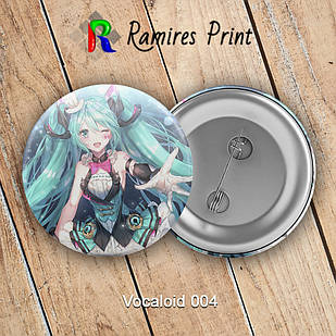 Значок 56 мм Аніме Vocaloid 004