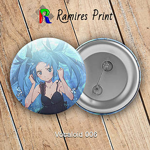 Значок 44 мм Аніме Vocaloid 006