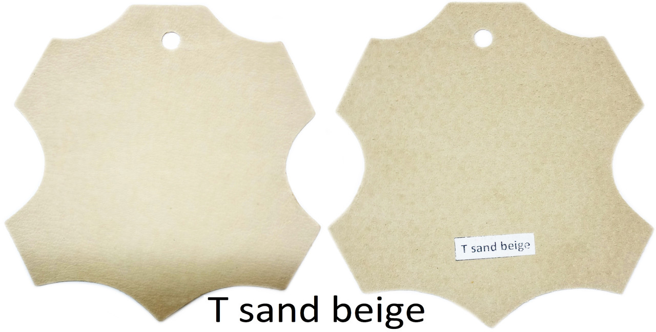 Шкіра стелечная (підкладкова) воскованая колір Бежевий(T sand beige)