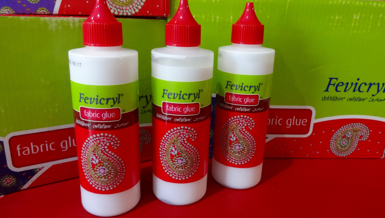Клей для тканини та страз текстильний FEVICRYL 120 мл Fabric Glue, фото 1