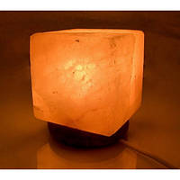 Светильник из гималайской соли куб