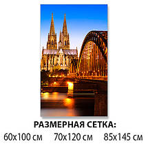 Вінілова наклейка на стіл Арковий міст Європа Вінілова наклейка на стіл, бежевий 60 х 100 см, фото 2