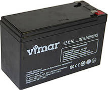 VIMAR B7,5-12 — 12 В — 7,5 А/год — мультигелевий акумулятор для ДБЖ, УПС, UPS, ДБЖ, безперебійника