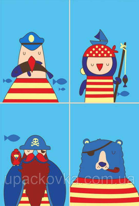 Набір для юного художника «Малювалка», «Морська команда», 20*30 см, ROSA KIDS