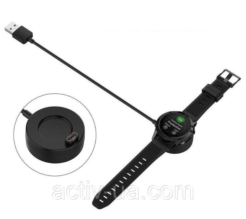 Зарядний пристрій для смарт-годинника Garmin Fenix 5/5S/5X Plus/6/6S/6X Pro, док-станція