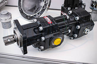 Здвоєний шестеренний насос ISO EHASS TDM 34 BD