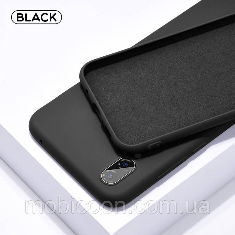 Чохол Silicone Case full для Samsung Galaxy а10 a105 Black (самсунг А10)