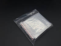 Пакет Гріппер для пакування та зберігання дрібних деталей 10х12 см. із застібкою zip-lock 95 шт/уп. Пакет Струна