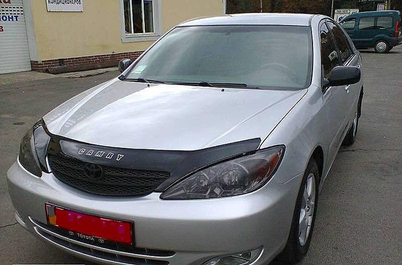 Дефлектор капоту, мухобойка Toyota Camry 2000-2006