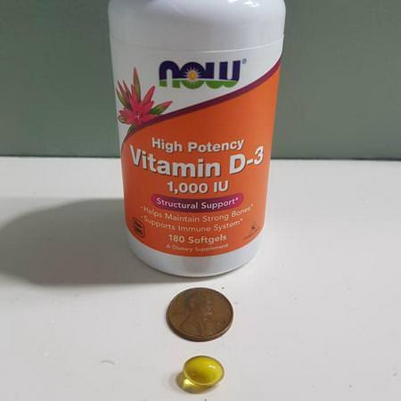 NOW Vitamin D-3 1,000 IU 