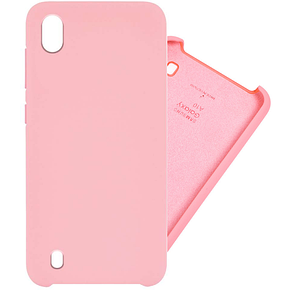 Чохол Silicone Case для Samsung Galaxy а10 a105 Pink (самсунг А10)