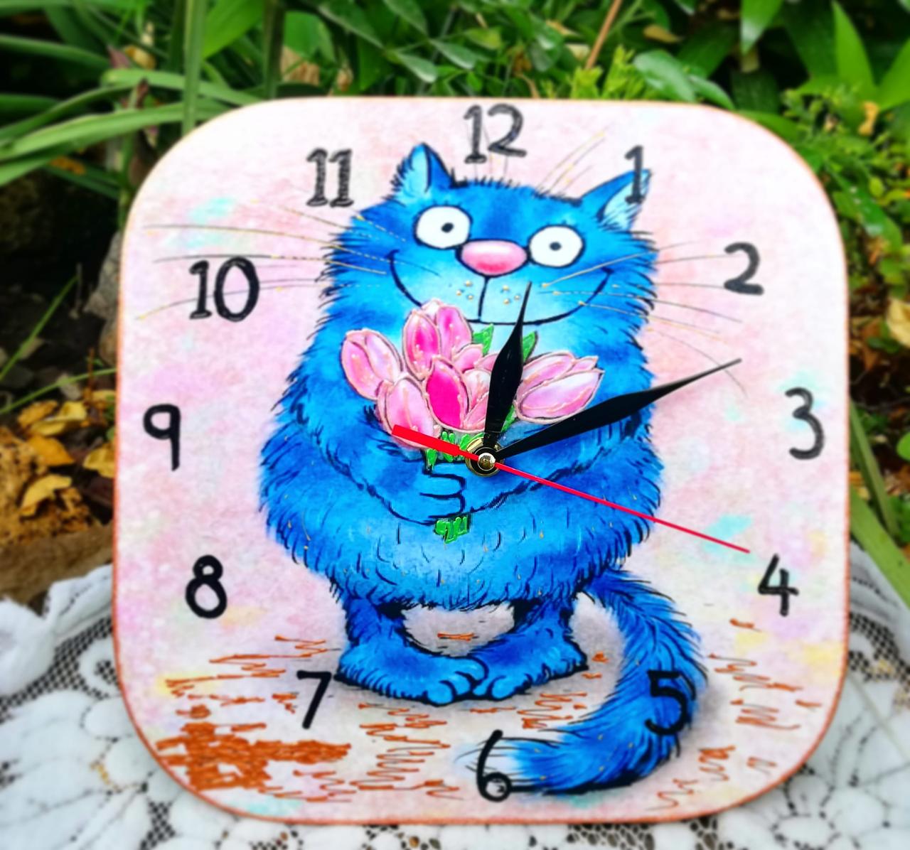 Годинник на стіну / Настінний годинники інтер'єрний декоративний кварцовий з малюнком   312
