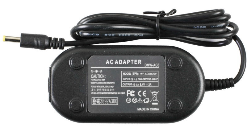 Мережевий адаптер живлення (блок живлення) Panasonic DMW-AC8+DMW-DCC9.