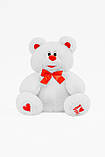 М'яка іграшка ведмедик Сеня (3) 100 см білий, фото 3