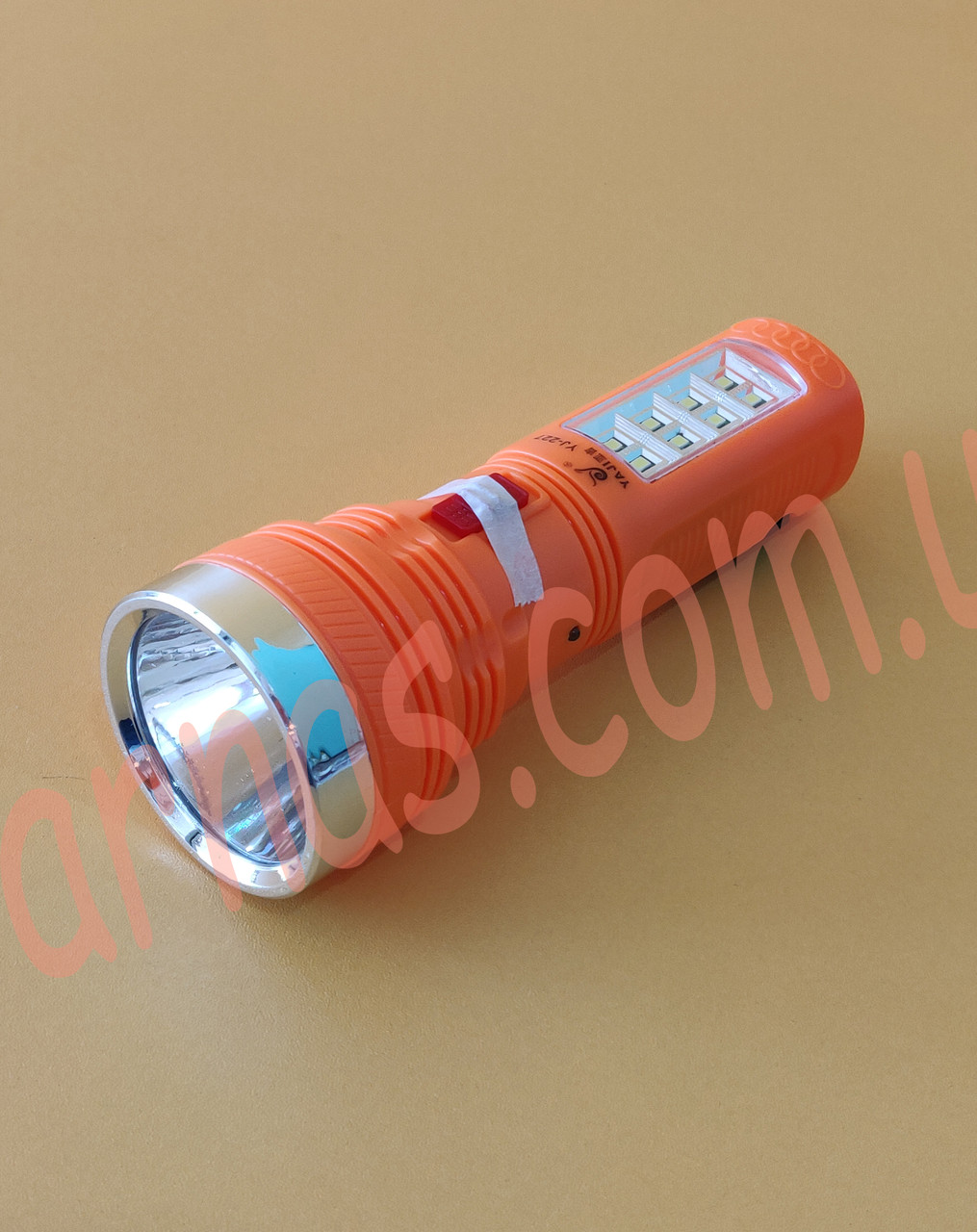 Аккумуляторный фонарь с боковым светом YJ-227