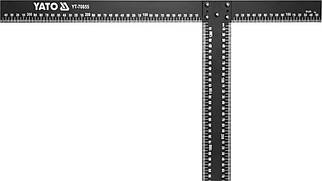 Кутник алюмінієвий Т - подібний YATO YT - 70855 50 х 122 см