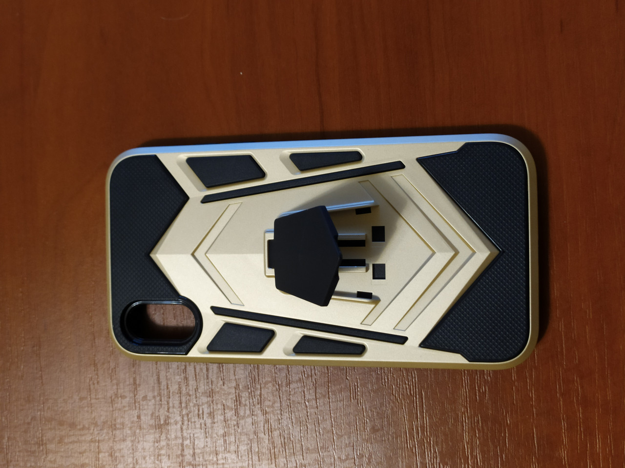 Накладка Armor Case iPhone X / XS 5.8 с подставкой (золото)