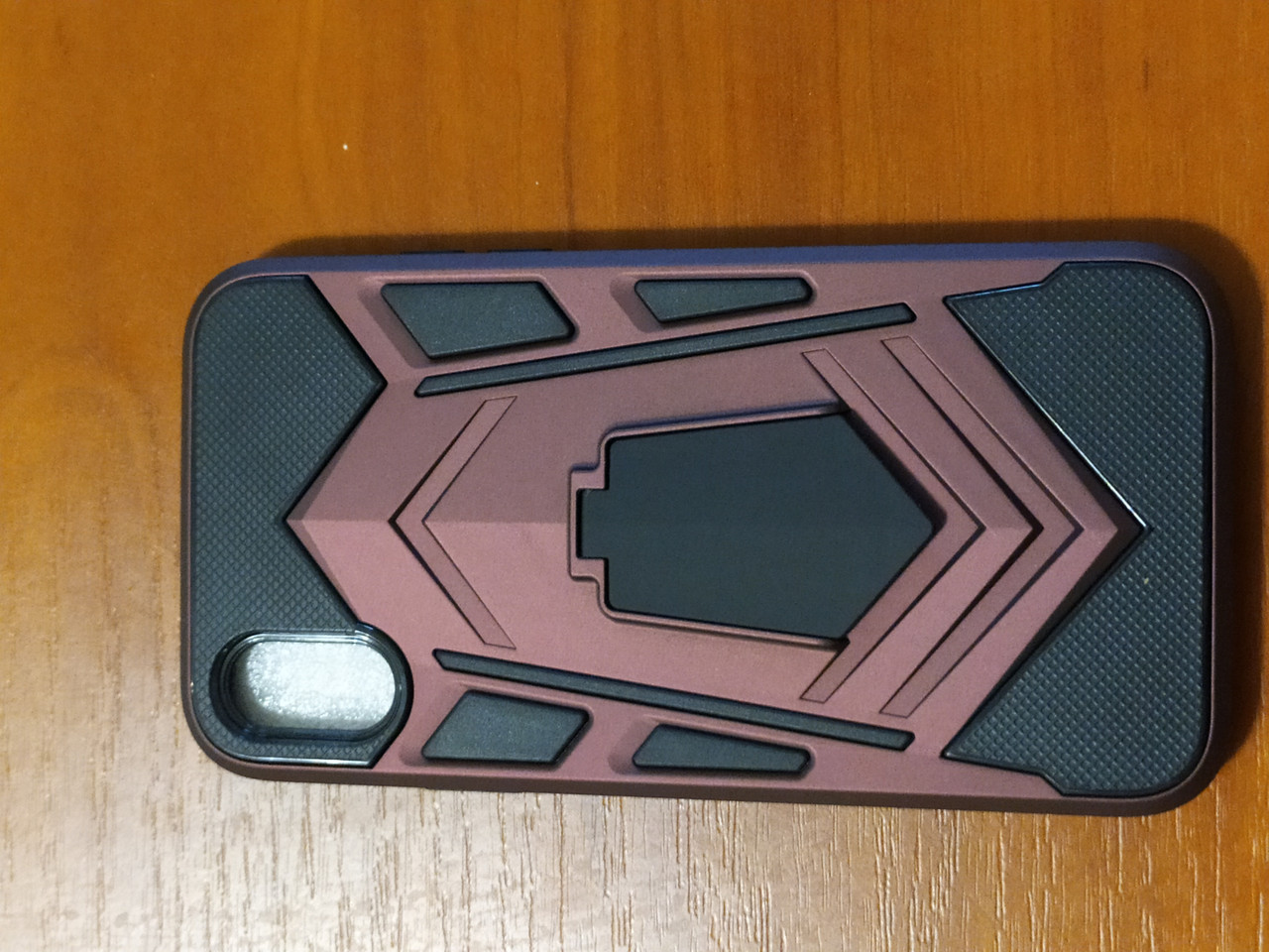 Накладка Armor Case iPhone X / XS 5.8 с подставкой (бордовый)