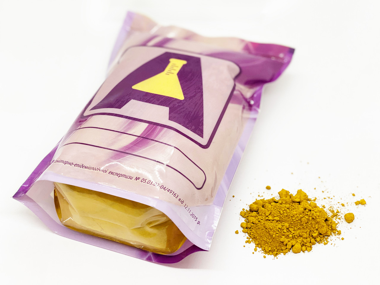 Жовтий пігмент, YELLOW IRON OXIDE (США), 0.8 кг