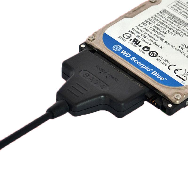 Адаптер с блоком питания для жесткого диска SATA к USB 2.0 для 2.5" 3.5" HDD - фото 2 - id-p1255117555