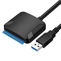 Адаптер-перехідник USB 3.0 на SATA, 2.5", 3,5" для HDD, SSD