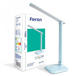 Настільна LED лампа Feron DE1725 блакитна
