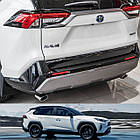 Захисна накладка на задній бампер для Toyota RAV-4 2018-2025