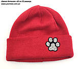 Оптом шапка дитяча 46 48 50 52 розмір ангорова шапки теплі головні убори дитячі гурт (ОРШ165), фото 2