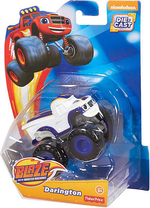 Fisher-Price Nickelodeon Вспыш і диво-машинки Сміливець Blaze & The Monster Machines, Darington, фото 2