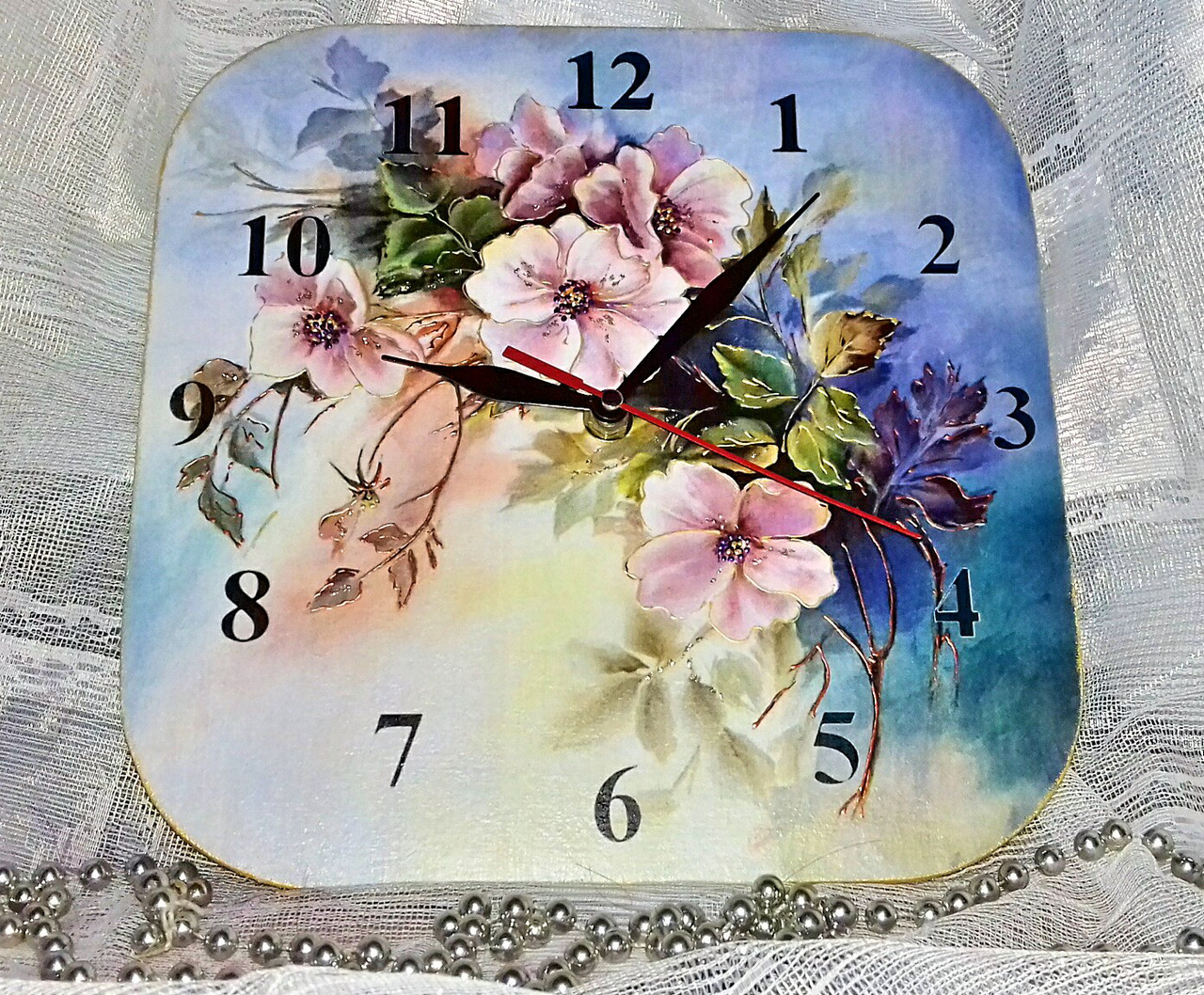 Годинник на стіну / Настінний годинники інтер'єрний декоративний кварцовий з малюнком  декоративні  235