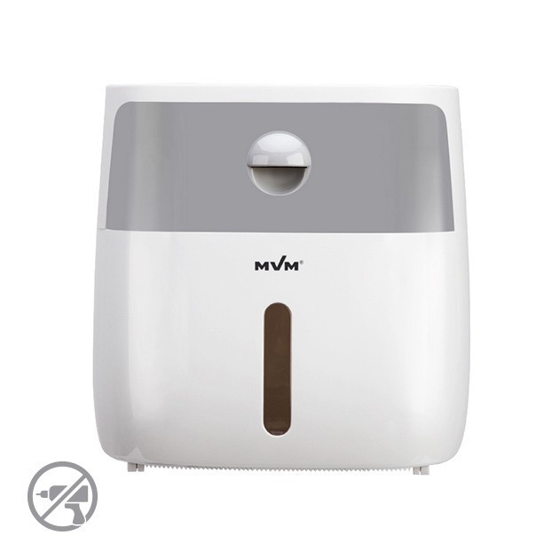 Держатель для туалетной бумаги (клеящийся) MVM BP-16 (бело-серый) - фото 9 - id-p1211648921