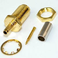 Wi-Fi роз'єм RP SMA female під обжимку wifi