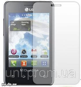 Скрін протектор LG Optimus L3 E405 плівка, фото 1