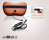 Massage pillow for home and car універсальна роликова масажна подушка 4 ролики (8 роликів), фото 9
