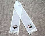 Весільні рушники вишиті "Щастя" (3 рушники + 5 серветок + стрічка не Євангеліє ), фото 4