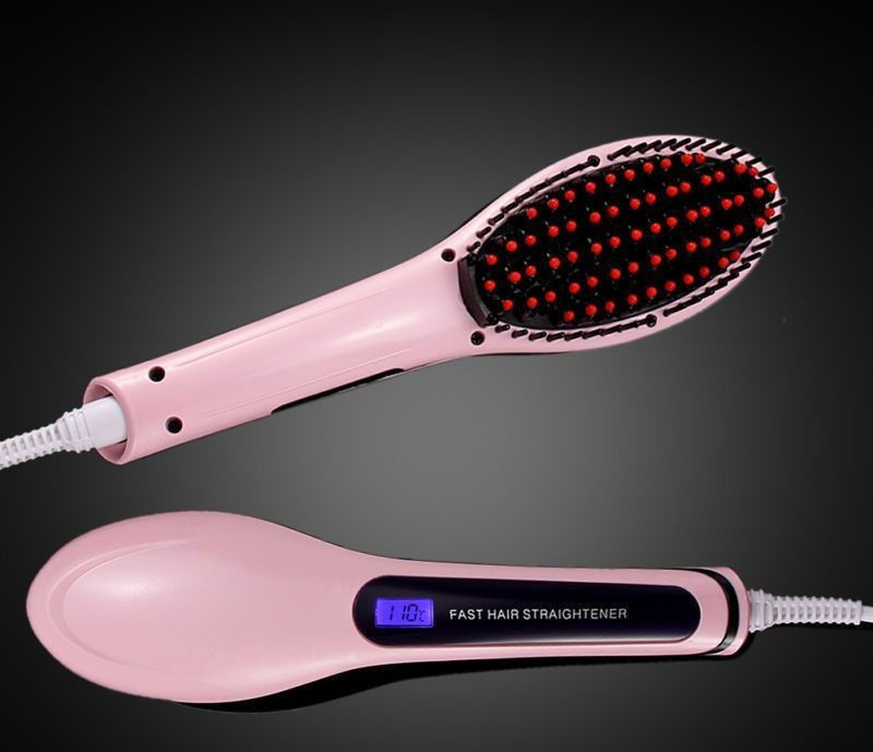 Электрическая расческа выпрямитель FAST HAIR STRAIGHTENER HQT-906 выравнивание волос расческой! Мега цена - фото 2 - id-p1255182515