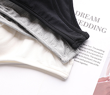 Туніка з бюстгальтером для вагітних тканин Modal сірий колір, фото 3