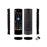 Бездротова клавіатура та мініпульт для Smart TV — AIR MOUSE MX3, фото 3
